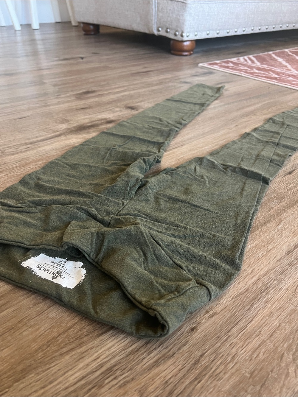 Nomad Olive Green womens Leggings